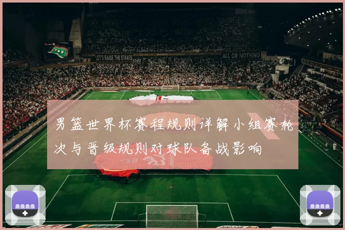 男篮世界杯赛程规则详解小组赛轮次与晋级规则对球队备战影响